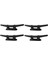 4 Adet 98MM Naylon Yat Dinghy Kayık Deniz Tekne Çapa Çizgi Kelepçeli Vidalar (Yurt Dışından) 1