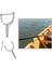 Yat 1-7/8 "tekne Kayak Gümüş Için Oarlock Soketi ile Oarlock Rowlock (Yurt Dışından) 2