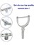 Yat 1-7/8 "tekne Kayak Gümüş Için Oarlock Soketi ile Oarlock Rowlock (Yurt Dışından) 5