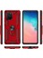 Samsung Galaxy A91 (S10 Lite) Kılıf Tank Zırh Yüzüklü Mıknatıslı Standlı Kapak (Vega) 4