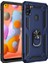 Samsung Galaxy A11 Kılıf Tank Zırh Yüzüklü Mıknatıslı Standlı Kapak (Vega) 1