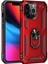 Apple iPhone 13 Pro Max Kılıf Tank Zırh Yüzüklü Mıknatıslı Standlı Kapak (Vega) 4