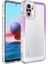 Xiaomi Redmi Note 10 Kılıf Simli ve Renk Geçiş Tasarımlı Lens Korumalı Park Kapak 1