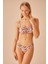 Yanı Pileli Dokulu Bikini Alt 2