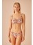 Yanı Pileli Dokulu Bikini Alt 3