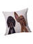 Kadife Köpek Sanatları Giyen Gözlük Ev Dekoratif Yastık Kılıfı Yastık Kapağı Yastık Kılıfı Sham Cover - Köpek, 50CM Köpek 50CM (Yurt Dışından) 3