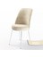 Concept Dexa Serisi Üst Kalite Mutfak Sandalyesi Metal Beyaz Iskeletli 1 Adet Sandalye 1