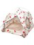 Cat House Kabin Evcil Yatak Nefes Alabilir Kedi Kenne Mağarası Köpek Kedileri Tavşanlar Kiraz (Yurt Dışından) 5