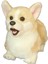 Peluş Corgi Bebek Yastık Yastığı, Sarılma Yastıkları, Gerçekçi Doldurulmuş Hayvan Peluş (Yurt Dışından) 4