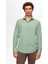 Slim Fit Yeşil İtalyan Yaka Gömlek 2HF02ORT5185 2