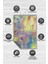 Pastel Sanatı Çok Renkli Mutfak Halısı Soyut Desenli Salon Halısı Modern Pastel Renkli Halı 4