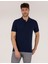 Pierre Cardin Erkek Lacivert Regular Fit Polo Yaka Basic Tişört 50269604-VR033 1