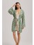 23557 Kadın Sabahlık-Yeşil 1