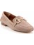 Vizon Süet Kadın Loafer Ayakkabı K01258510302 3