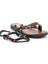 Siyah Leather Kadın Sandalet K05149002703 3