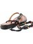 Siyah Leather Kadın Sandalet K05149002703 4