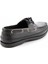 Siyah Leather Erkek Casual Ayakkabı E01830110003 4