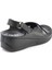 Siyah Leather Kadın Sandalet K05278604403 4