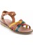 Çok Renkli Leather Kadın Sandalet K05197009303 3