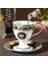 Porselen Ingiliz Kahve Fincanı ve Daire Lüks Kraliyet Klasik Kemik Çini Jingdezhen Porselen Çay Seti Kraliyet Kemik Çini | Teacups (Yurt Dışından) 2