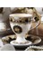 Porselen Ingiliz Kahve Fincanı ve Daire Lüks Kraliyet Klasik Kemik Çini Jingdezhen Porselen Çay Seti Kraliyet Kemik Çini | Teacups (Yurt Dışından) 3