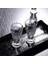 6 Adet Yaratıcı Kazınmış Shot Gözlük Kurşun Ücretsiz Şarap Cam Mini Cam Bardak Liqueur Tekila Ev Bar Parti Drinkware Için 40 ml Hediyeler | Gravür (Yurt Dışından) 5