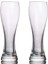 2 Adet Cam Kadeh Şeffaf Şarap Bira Süt Kupası Yaratıcılık Küçük Bel 350 ml Su Eşyaları Ev Mutfak Bar Dekorasyon Drinkware | Bira Steins (Yurt Dışından) 1