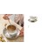 Kahve Fincanı ile Çiçek Altın Jant Çay Kupa Lüks Porselen Kupası ve Tabağı Espresso Bardaklar Ev Partisi Düğün Hediyesi | Kahve Kupası ve tabak Setleri (Yurt Dışından) 5