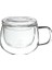 Set Isıya Dayanıklı Şeffaf Kahve Fincanı Çay Makinesi Kapağı Ile, Ev ve Ofis Kullanımına Uygun | Teacups (Yurt Dışından) 4