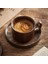 Retro Kahve Fincanı ve Tabağı Seti Yaratıcı Seramik El Yapımı Latte Bardaklar Süt Teacup Espresso Kupası Ev Partisi Drinkware | Kahve Kupası ve tabak Setleri (Yurt Dışından) 3