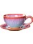 Vintage Seramik Kahve Fincanları Avrupa Tarzı Küçük Lüks Süt Su Kupası ve Daire Seti Fırçalanmış Sır Retro Teacup Hediye | Kupalar (Yurt Dışından) 1