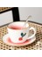 Japon Yaratıcı Lüks Seramik Kahve Fincanı Set Vintage Ev Öğleden Sonra Çay Bardağı Seti Sevimli Copo Cafe Mutfak Aksesuarları BD50 | Kupa ve tabaklar (Yurt Dışından) 2