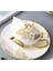 Kemik Çini Kupası Seramik Lüks Öğleden Sonra Çay Türk Çevre Dostu Avrupa Tarzı Kahve Fincanı Set Ofisi Tazas De Cafe Drinkware 50 | Teacup tabak Setleri (Yurt Dışından) 4