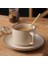 Japon Yüksek Kahve Fincanı Vintage Espresso Seramik Kupa Çevre Dostu Kupası ve Tabağı Nordic Cups Tazza Colazione Drinkware | Kahve Kupası ve tabak Setleri (Yurt Dışından) 2