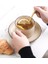 Japon Yüksek Kahve Fincanı Vintage Espresso Seramik Kupa Çevre Dostu Kupası ve Tabağı Nordic Cups Tazza Colazione Drinkware | Kahve Kupası ve tabak Setleri (Yurt Dışından) 4
