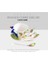 Yaratıcı 3D El Crafted Porselen Emaye Tavuskuşu Kahve Fincanı Set Tabağı ve Kaşıkla Set Mevcut Seramik Çay Su Kupası Bulaşık Hediye | Kupa ve tabaklar (Yurt Dışından) 3