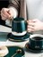 Avrupa Kahve Kupaları Ev Drinkware Temel Öğleden Sonra Çay Bardağı Seti Retro Seramik Kahve Fincanı ve Daire Hediye Kutusu Paketi | Kahve Kupası ve tabak Setleri (Yurt Dışından) 3