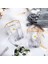 2 Adet 270 ml Japon Retro Cam Kupası Küçük Papatlıklar Kahve Fincanları Bar Kulübü Parti Düğün Şarap Cam Suyu Süt Çay Bardağı Ev Drinkware Hediye | Gravür (Yurt Dışından) 1