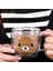 Şeffaf Çift Katmanlı Isıya Dayanıklı Cam Kahve Fincanı Yenilikçi Ayı Desen Kokteyl Votka Şarap Kupa Drinkware Tumbler Bardak | Şeffaf (Yurt Dışından) 2