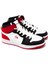 Orthopedix 1839 Anatomik Unixes Bağcıklı Yüksek Bilekli Sneaker Spor Ayakkabı Siyah Beyaz Kırmızı 3