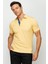 Erkek Polo Yaka T-Shirt Sarı 1