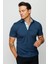 Erkek Polo Yaka T-Shirt Petrol 4