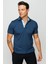 Erkek Polo Yaka T-Shirt Petrol 2