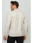 Erkek Polo Yaka Uzun Kollu Sweatshirt Taş 4