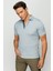 Erkek Polo Yaka T-Shirt Gri 5