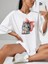 Kadın Sevimli Kedi Baskılı Oversize Tshirt Daxis Sportwear Company 2