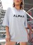 DAXİS Sportwear Company Alpha Baskılı Kadın Oversize Tshirt - Daxis Sportwear Company 3