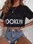 Baskılı Crop Tshirt Daxis Sportwear Company 2