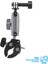 Telesın Alüminyum Alaşımlı Açılı Handlebar Mount ( Gopro HERO11 Black / HERO10 Black / Hero9 Black / Hero8 / INSTA360 / Sjcam / Osmo Action ) 2