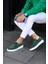 - Yeşil Süet Bağcıklı Sneakers Erkek Ayakkabı 3